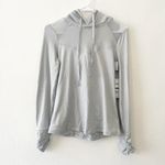 NWT‎ Marika Light Heather Grey Mesh Pullover Hoodie NWT Size XS Gray Photo 0
