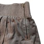 Banana Republic  A-Line Smocked Pleated Cotton Skirt Photo 6
