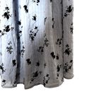 Blue and Black Smocked Summer Dress Midi/Ankle Length Size M/L Size M Photo 1