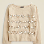 J.Crew Mariner jersey long-sleeve T-shirt with floral embellishment size XXL Photo 0