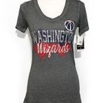 Nba NWT Washington Wizards Heather Gray Tee Top New Photo 0