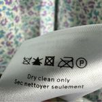 Batsheva Long Ruffle Prairie Ditsy Floral Maxi Dress Size 0 XS Blue Purple Photo 12