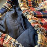 Vintage handmade plaid ladies dress pants medium fit super nice not worn Blue Photo 2