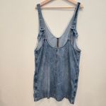 Free People We the free high roller skirtrtall denim dress size Large Photo 8