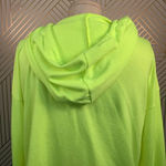 SoulCycle  Neon Green Hamptons Skull‎ Logo Hoodie Photo 9