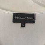 Michael Stars  Balloon Sleeve V Neck Top White Medium Photo 2