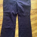 Lane Bryant The Allie Maroon Paisley Slight Flare Pants Size 24R Photo 0