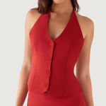 Peppermayo  Ruby Red Vest Top Photo 0