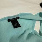 The Limited Women’s Y2K Nylon  Blue Sequin See Through Tank Top Shirt Sz M Medium Photo 5
