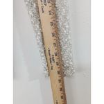 Aeropostale Women’s Sweater Long Sleeve Ivory Silver Thread Open Knit Size Small White Photo 9