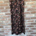 Madewell NWT Ruffled Jumpsuit Fall Floral Small Wide Leg Small Photo 9