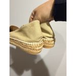 VISCATA Handmade in Spain Rascassa Flat Canvas Espadrilles Nude Beige Y Black Size 9.5 Photo 2