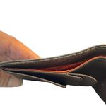 BVLGARI  Brown Bifold Classic Snap Wallet Authentic Photo 6