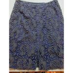 Magaschoni  FASHIOABLE SKIRT PURPLE WAIST SIZE 34 XS Photo 2