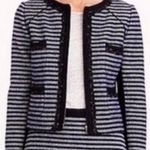 J.Crew Stripe Wool Blazer Size 6 with Skirt Size 8 coords NWT Photo 0