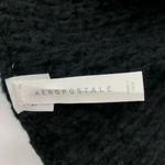 Aeropostale  Womens Infinity Scarf Chunky Knit Black 33.5"x8.5" Photo 1