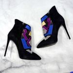 Giuseppe Zanotti Olinda Patchwork Leather Embellished Snakeskin Ankle Boots 39 Photo 6