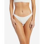 Billabong Summer High Tropic Bikini Bottoms Salt Crystal White XL NWT Photo 5