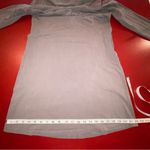 Athleta  Lost River Dress Women’s M Gray Cowl Neck Sweatshirt Tunic Casual Photo 4