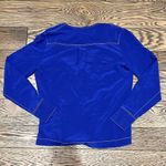 Rag and Bone  Electric Blue Shields Silk V-Neck Blouse NWT C24 Photo 5