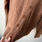 Summersalt  The Luxe Cashmere Blend Button 
Crewneck Sweater Photo 5