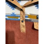Simply Southern WO SIZE LARGE AZTEC AND RUST FLEECE SHIRT GOOD CLEAN CONDITION Photo 7