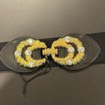 ZARA  Black Gold Waist Belt Photo 1
