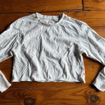 BDG  long sleeve cropped shirt size small petite Photo 0