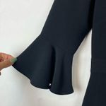 Sail To Sable STS Woman’s Size 4 Black Romper 3/4 Bell Sleeves Preppy Photo 4