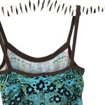 new skinny minnie 𑁍 Mixed Floral Print Mini Sun Dress 𑁍 Blue + Black 𑁍 Large Photo 6