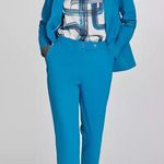 Calvin Klein Women's One-Button Blazer, Printed Cap-Sleeve Blouse & Slim-Leg Pants Photo 0