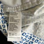 IZOD Blue/White Print Cotton Shorts sz 4 Photo 7