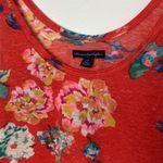 American Eagle Outfitters| Red/Orange Floral Tank Top sz S Photo 1