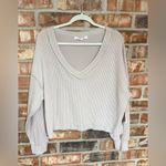 Altar'd State Layne Ribbed Top Oat Photo 1