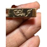 Eliza J Eyelash Lace Overlay Dress Lined Sleeveless Gold Exposed Zipper Sz 6 Photo 4