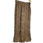Summersalt  The Perfect Palazzo Pants XL Tan Black Leopard Animal Beach NWT Photo 1