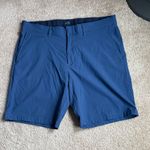J.Crew Blue Men’s Tech Flat Front Shorts. W 34 / L9 Photo 0