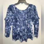 Love Shack Fancy size xs Pietro Top (Midnight Hand Dye) Photo 2