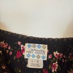 Free People Intimately Floral Black Lace Slip Dress Sz Large Festival Lingerie Photo 4