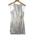 For Love & Lemons  Lucy Bridal Elegant Minimalist White Mini Medium Dress Photo 1