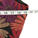 Tahari Fit Flare Dress Womens 10 Multicolor Floral Jacquard Metallic Feminine Photo 7