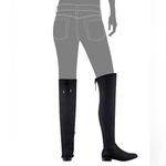 Marc Fisher  Humor Over-the-Knee Suede Riding Boots, Black, Size 6.5, EUC Photo 4