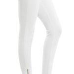 KanCan LA jeans 27” Opaque white denim sleek skinny cut raw hem zipper details Photo 0