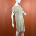 Yves Salomon Beige Suede beige dress size 40 Photo 6