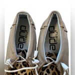 Hey Dude NWOT  Brown Tan Slip On Loafer Shoes with Leopard Accent Photo 1