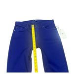 7 For All Mankind Jeans Womens 29 Blue/Purple The Skinny Slim Illusion NWT Photo 4