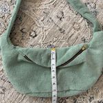 Haomy Banana‎ St Tropez Sling Bag Light Green Terry Cloth Crossbody Photo 7