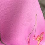 Vintage Y2K Vanity Butterfly Halter Mini Dress Pink Size L Photo 4