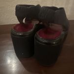 Enzo Angiolini Vtg Y2K Women’s Baleen Slip-On Sandals Sz:e 7.5 Chunky Wedge Photo 4