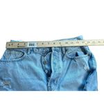 Pacific Sunwear Light Wash Distressed Straight Leg Women's Size 27 dad jeans Blue Photo 7